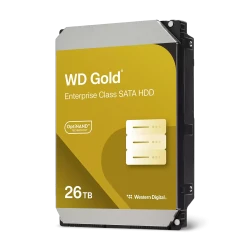 WD Gold 26TB 7200RPM 512MB Cache SATA 6Gb/s 3.5" Enterprise Class HDD Hard Drive (WD261KRYZ)