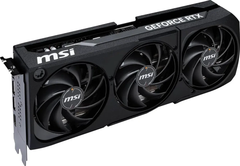 MSI GeForce RTX 5080 16G VENTUS 3X OC BLACK GDDR7 PCIe 5.0 1xHDMI/3xDP Video Card (G5080-16V3CB)