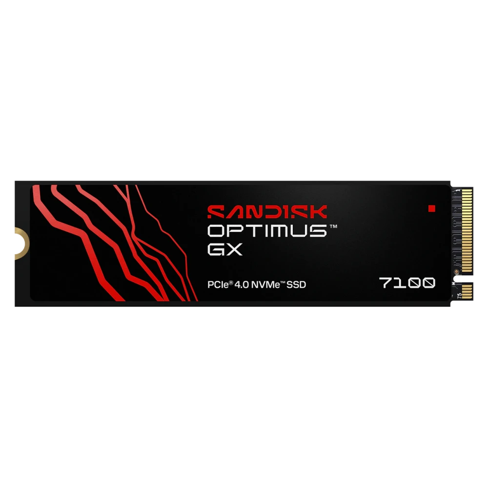 SanDisk Optimus GX 7100 500GB NVMe PCIe 4.0 x4 M.2 80mm SSD (SDSP71500GAN-000E0)