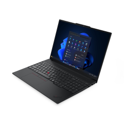 Lenovo ThinkPad E16 Gen 3 (Intel) Noir 16.0" WUXGA 1920x1200 IPS Tactile Intel Core 5 210H 16GB RAM 512GB SSD Graphiques Intel Win11 Pro 1AG Clavier Francais Canadien Rétro-éclairé Ordinateur Portable (21TF001RCA)