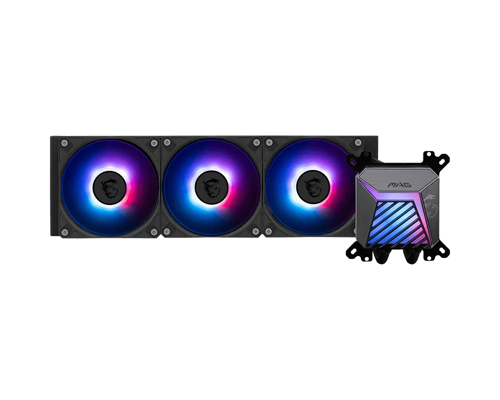 MSI MAG CORELIQUID A15 360 ARGB AIO Liquid CPU Cooler (CLA15360)