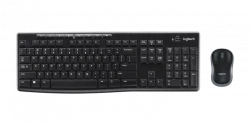 Logitech MK270 Combo Clavier et Souris Sans Fils Anglais (920-004536)