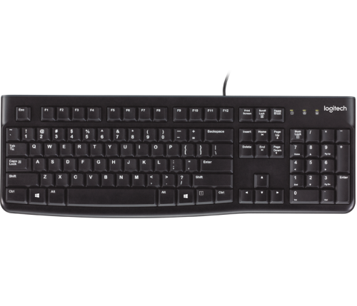 Logitech K120 Corded Keyboard English Layout (920-002478)