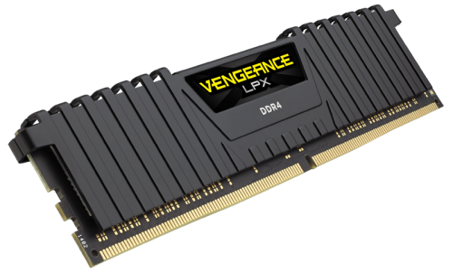 Corsair Vengeance LPX Black DDR4 2666MHz 16GB Kit (2x8GB) CL16 1.2V CMK16GX4M2A2666C16 Memory