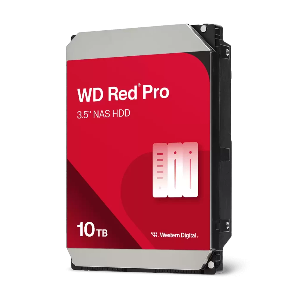 WD Red Pro 10TB 7200RPM 512MB Cache SATA 6Gb/s 3.5" NAS HDD Hard Drive (WD103KFBX)