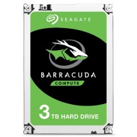 Seagate BarraCuda 3.5" 3TB 5400RPM 256MB Cache SATA 6Gb/s HDD Hard Drive (ST3000DM007)