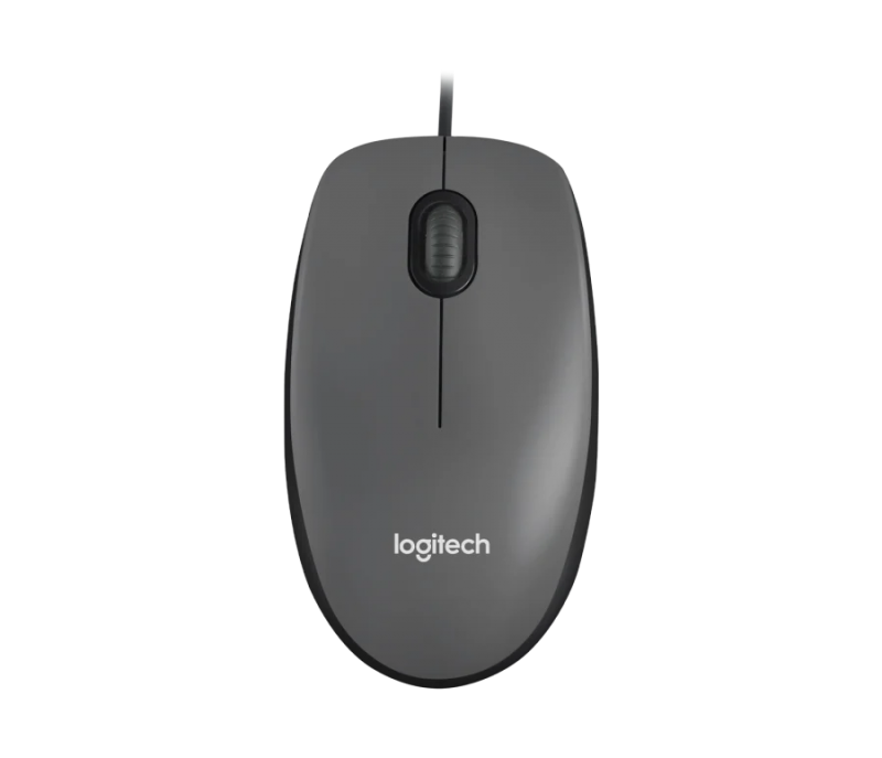 Logitech M100 Corded Ambidextrous Mouse (910-001601)