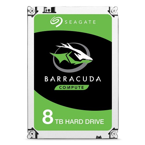 Seagate BarraCuda 3.5" 8TB 5400RPM 256MB Cache SATA 6Gb/s HDD Hard Drive (ST8000DM004)