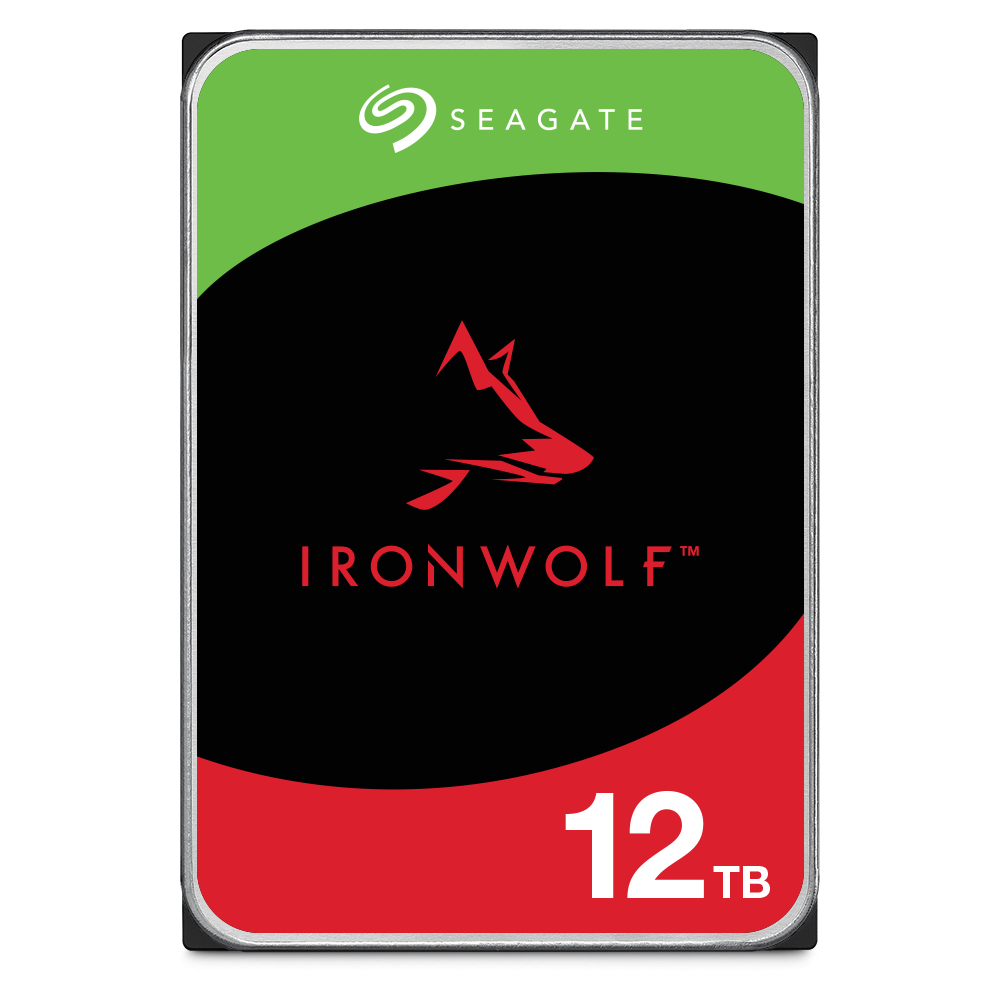 Seagate IronWolf 12TB 7200RPM 256MB Cache SATA 6Gb/s 3.5" NAS HDD (ST12000VN0008)