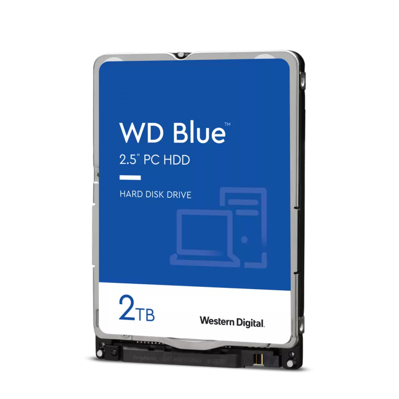 WD Blue Mobile 2TB 5400RPM 128Mb Cache SATA 6Gb/s 2.5" HDD Hard Drive (WD20SPZX)