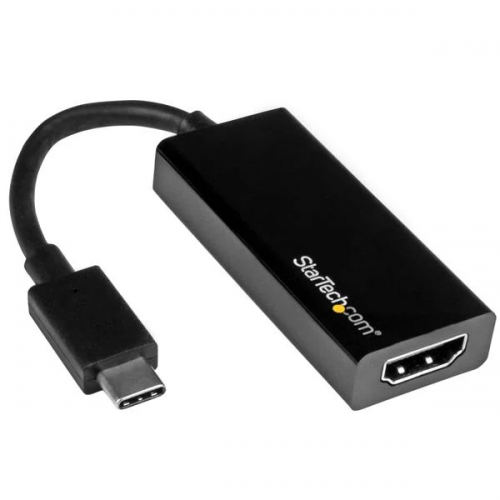 StarTech.com USB-C to HDMI Adapter with 4K 30Hz - Black (CDP2HD)