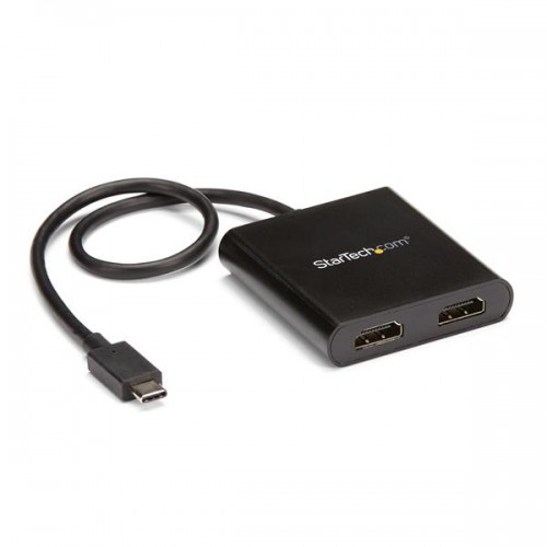 StarTech.com 2-port USB-C to HDMI MST Hub - 4K 30Hz (MSTCDP122HD)