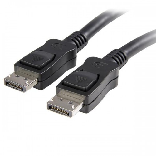 StarTech.com DisplayPort 1.2 Cable with Latches - 25 ft (DISPLPORT25L)