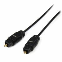 StarTech.com 6 ft Toslink Digital Optical SPDIF Audio Cable (THINTOS6)