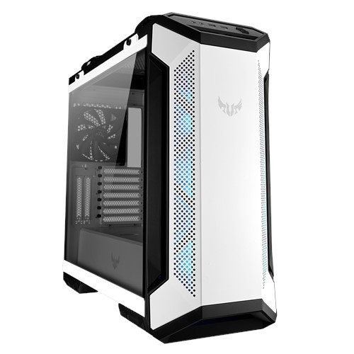 ASUS TUF Gaming GT501 White Edition Tempered Glass Handles E-ATX Mid-Tower Case (GT501/WT/HANDLE)