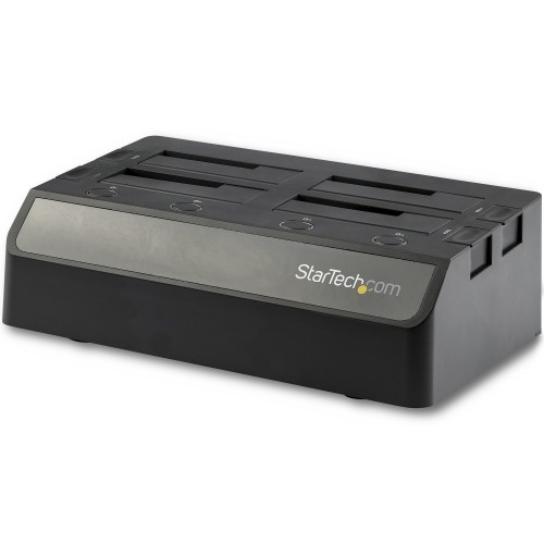 StarTech.com 4-Bay SATA HDD Docking Station - For 2.5”/3.5" SSDs/HDDs - USB 3.1 (10Gbps) (SDOCK4U313)