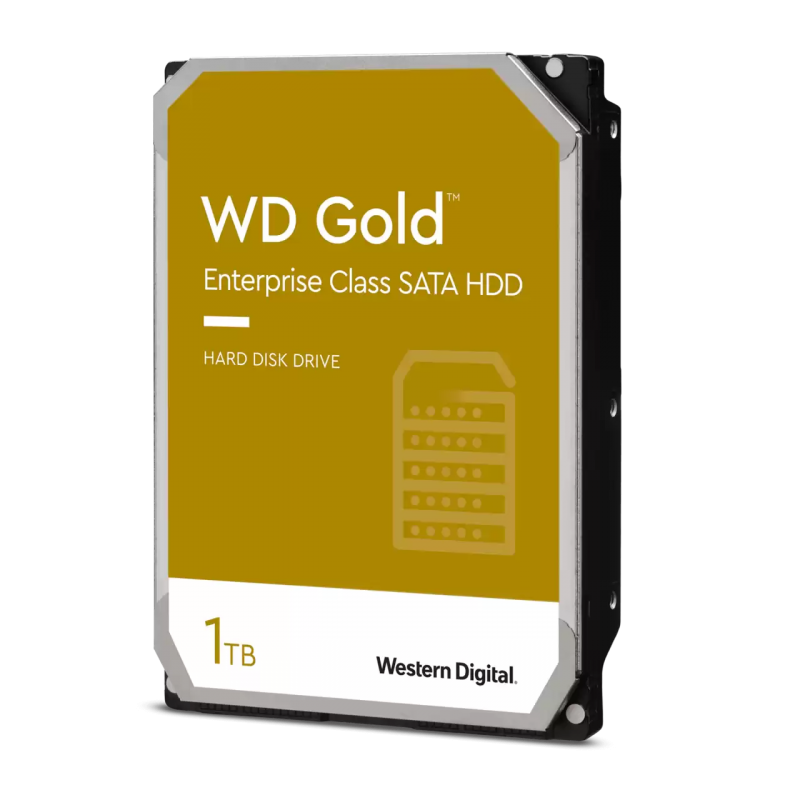 WD Gold 1TB 7200RPM 128MB Cache SATA 6Gb/s 3.5" Enterprise Class HDD Hard Drive (WD1005FBYZ)