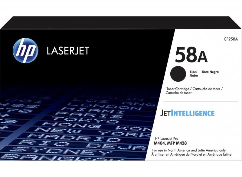 HP 58A Black Original Toner Cartridge (CF258A)