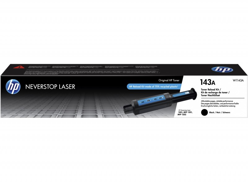 HP 143A Black Toner Reload Kit (W1143A)