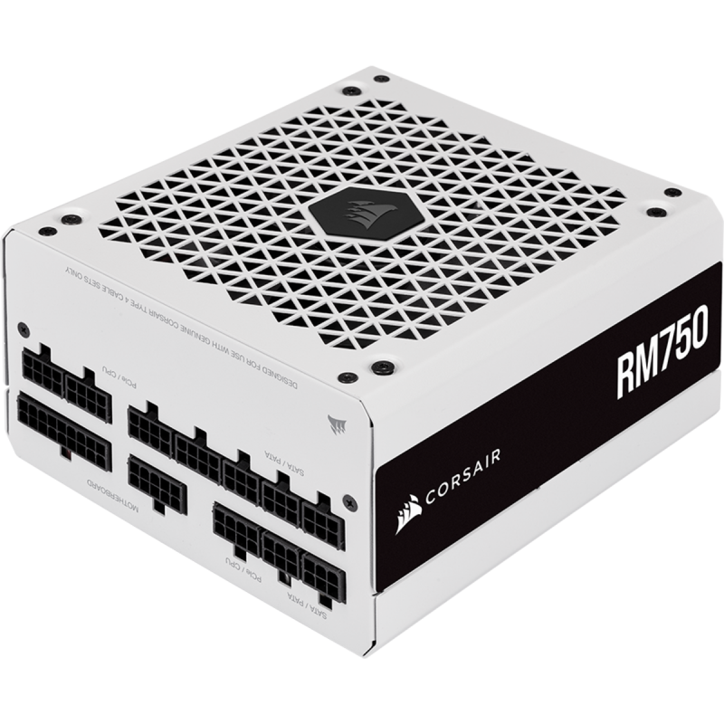 Corsair RM White Series RM750 750W 80 PLUS Gold Fully Modular Power Supply (CP-9020231-NA)