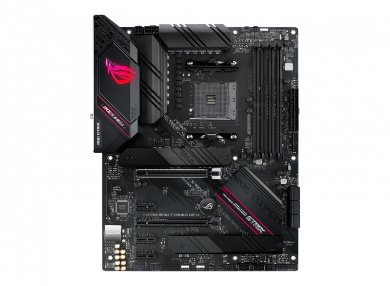 ASUS ROG Strix B550-F Gaming WiFi II Socket AM4 ATX AMD B550 4xDIMM DDR4 2xM.2 2.5Gb LAN Wi-Fi 6E+BT Aura Sync RGB Motherboard