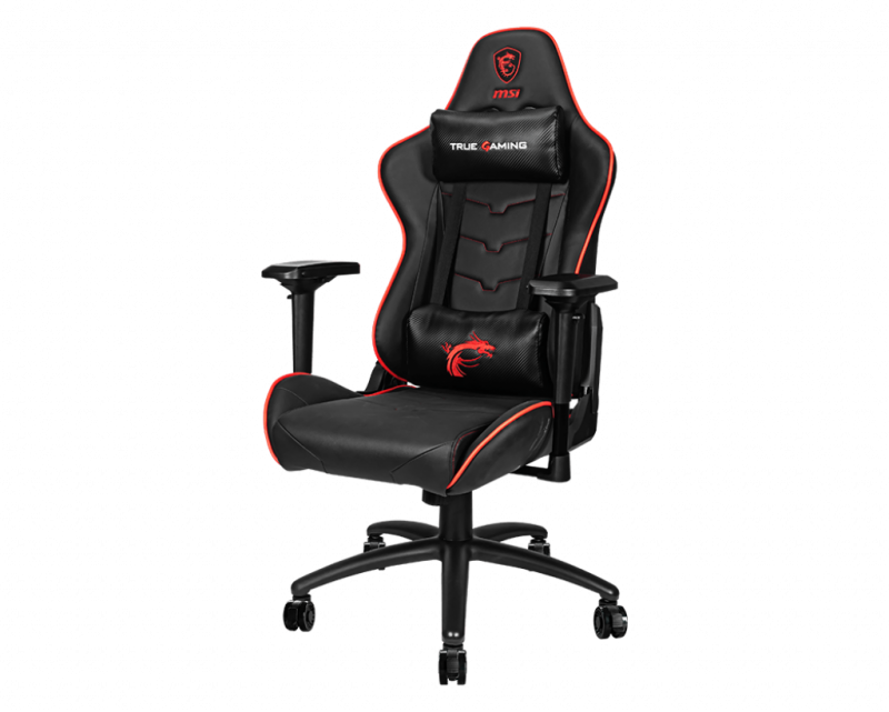 MSI MAG CH120 X PVC Leather Steel Class-4 4D Black Gaming Chair