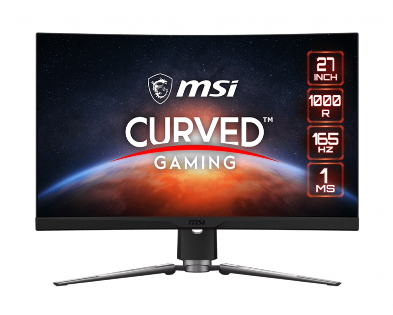 MSI MAG ARTYMIS 274CP 27" FHD VA 165Hz FreeSync Premium, Height Adjustment, HDMI,DP,USB-C Curved Gaming Monitor (MAG274CP)