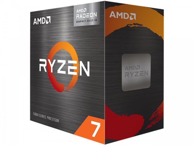 AMD Ryzen 7 5700G 3.8GHz 8C/16T Socket AM4 65W Wraith Stealth Cooler AMD Radeon Graphics CPU Processor (100-100000263BOX)