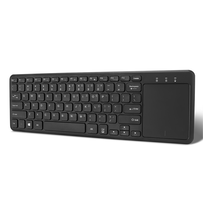 Adesso WKB-4050UB Wireless Keyboard with Built-in Touchpad